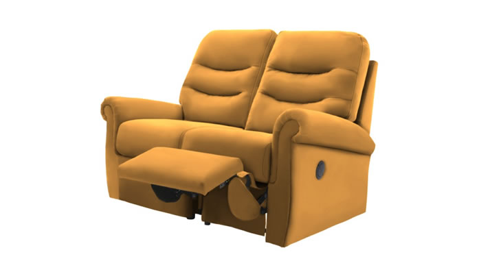 G Plan Holmes Fabric 2 Seater Powered Single Recliner