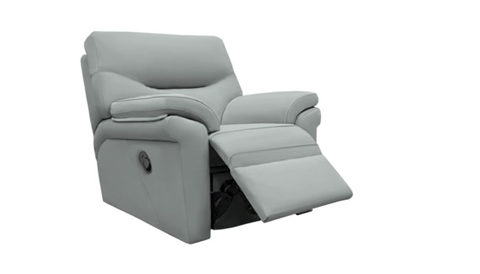 G Plan Seattle Leather Manual Recliner
