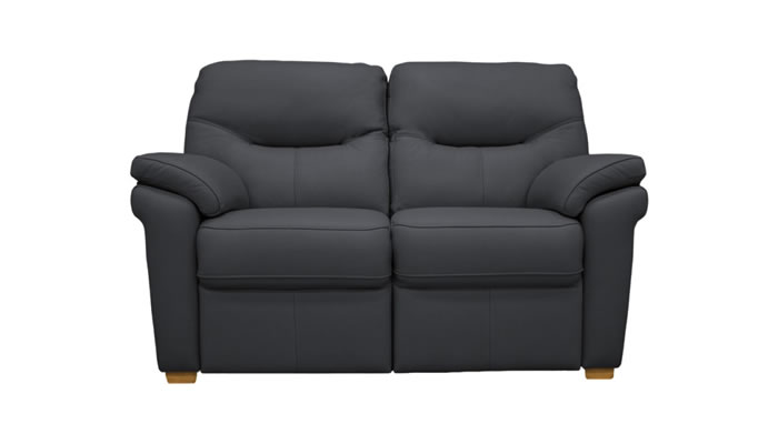 G Plan Seattle Leather 2 Seater Sofa