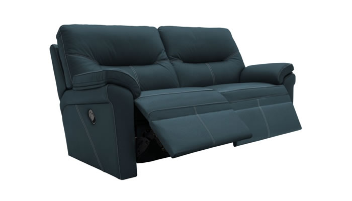 G Plan Seattle Leather 2.5 Seater Power Double Recliner