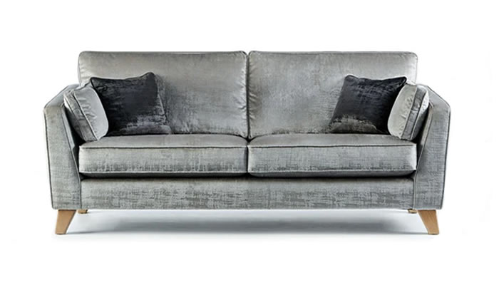 Retro Upholstery Van Gogh Fabric 3 Seater Sofa