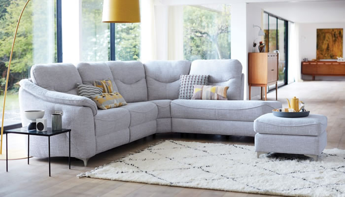 G Plan Jackson Fabric Corner Sofa