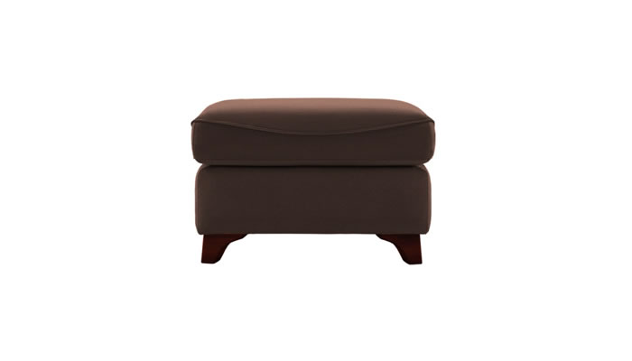 G Plan Jackson Leather Footstool