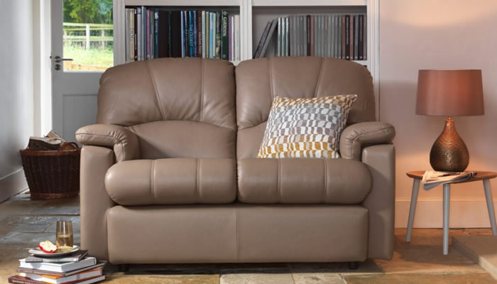 G Plan Chloe Leather 2 Seater Sofa