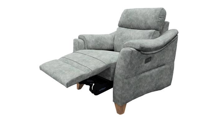 G Plan Hurst Fabric Chair Power Recliner