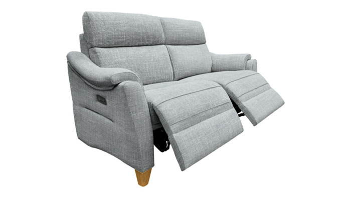 G Plan Hurst Fabric Small Power Double Recliner