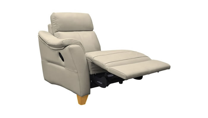 G Plan Hurst Leather Large Power Recliner Unit