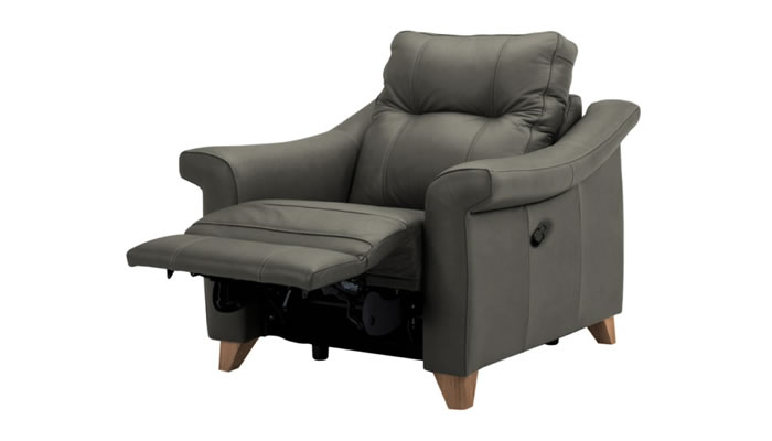 G Plan Riley Leather Armchair Manual Recliner