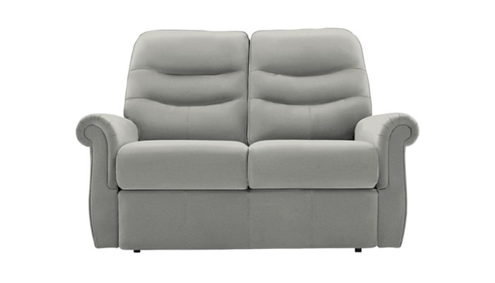 G Plan Holmes Leather Small 2 Seater Sofa