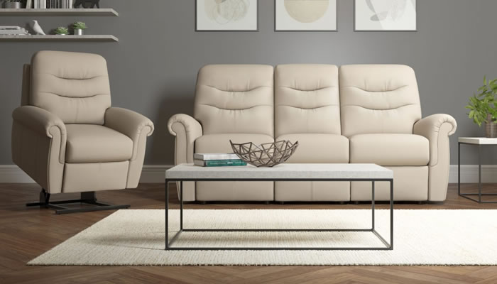 G Plan Holmes Leather Footstool