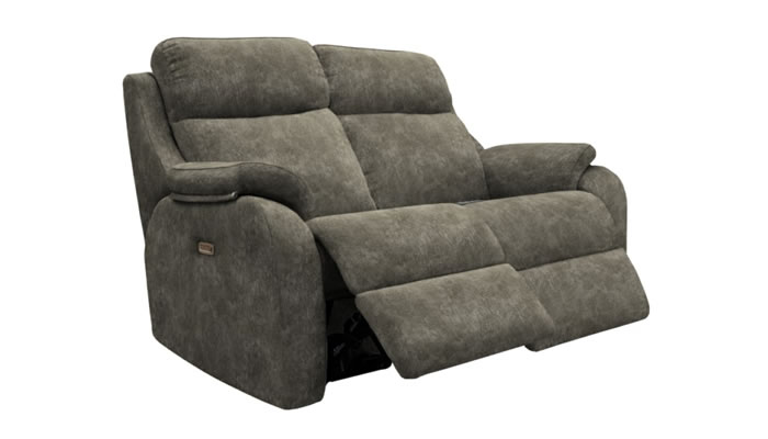 G Plan Kingsbury Fabric 2 Seater Manual DBL Recliner