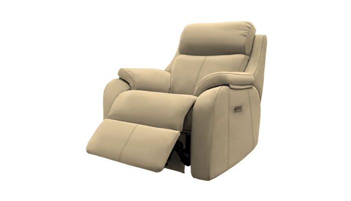 G Plan Kingsbury Leather Chair Dual Elevate Riser Recliner