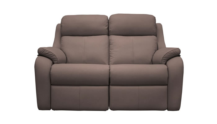G Plan Kingsbury Leather 2 Seater Sofa