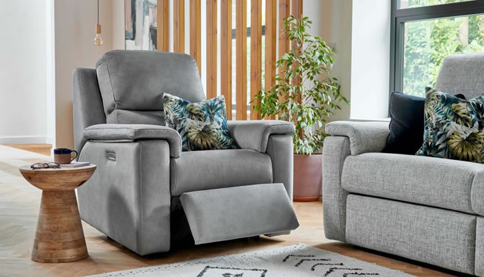 G Plan Harper Fabric Chair Powered Recliner