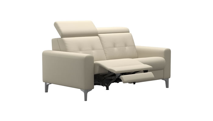 Stressless Anna A1 Leather 2 Seater Sofa Power Recliner