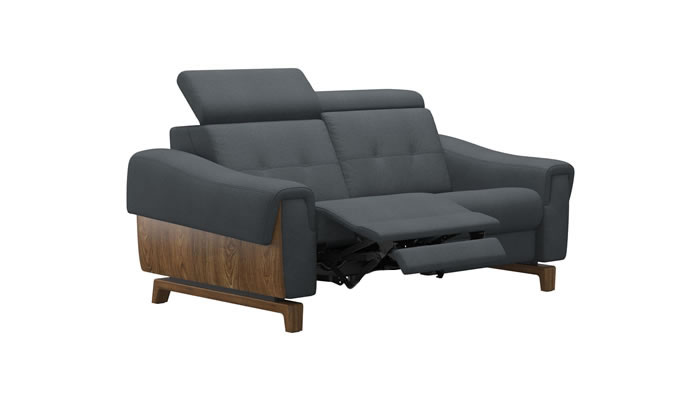 Stressless Anna A3 Fabric 2 Seater Sofa Power Recliner
