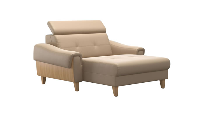 Stressless Anna A3 Leather Chair Long Seat