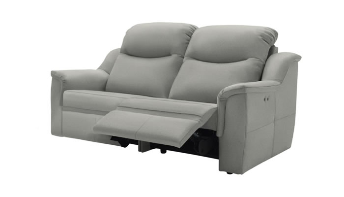 G Plan Firth Leather 3 Seater Power Single Recliner