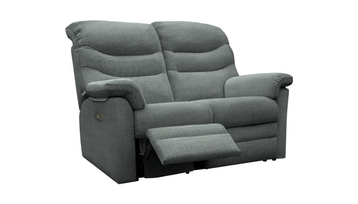 G Plan Ledbury Fabric 2 Seater Power Double Recliner