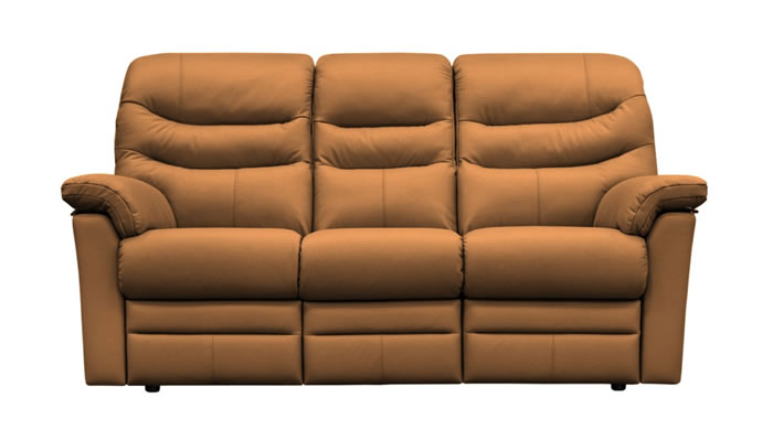 G Plan Ledbury Leather 3 Seater Sofa