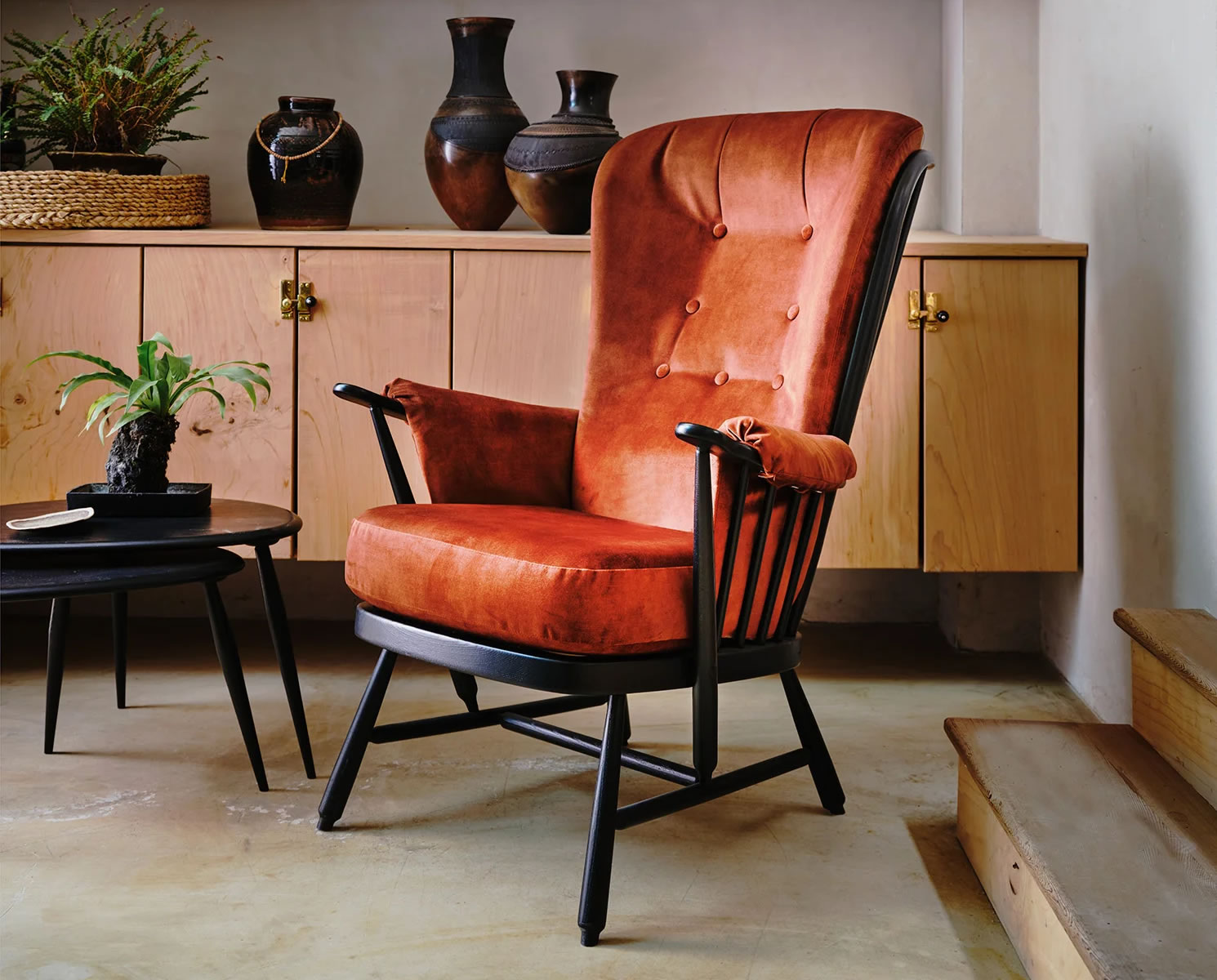 Ercol Evergreen Easy Chair Lifestyle