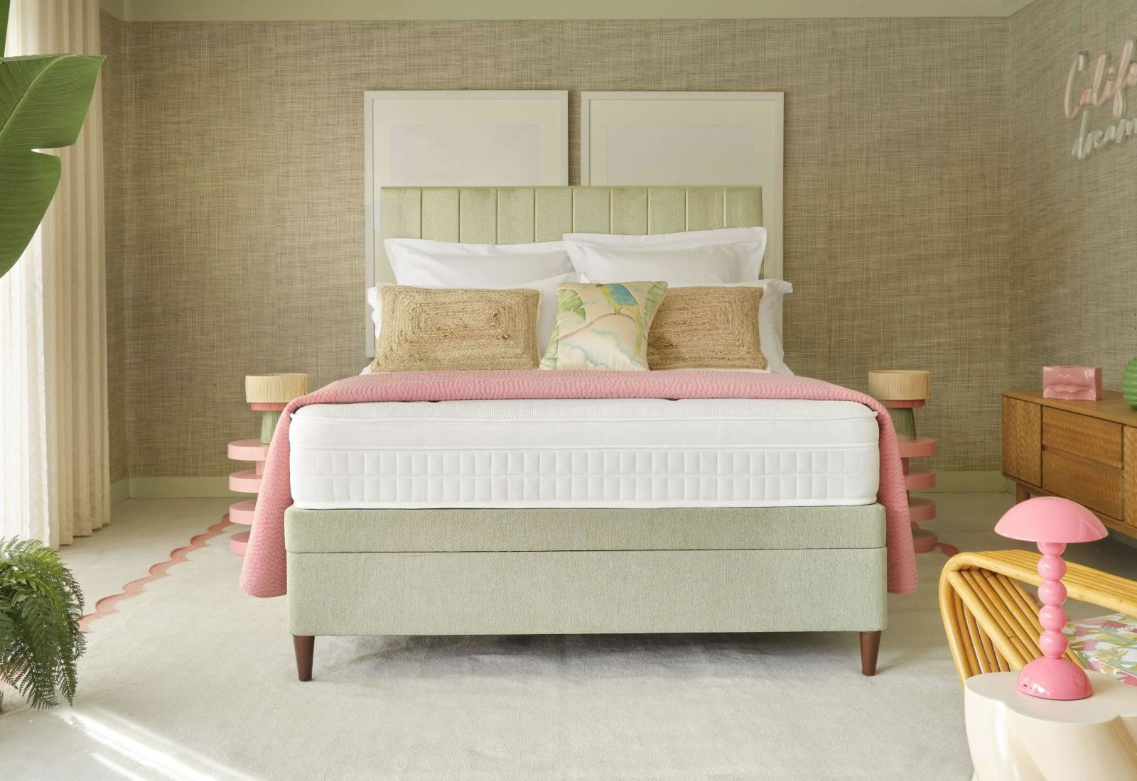 Sleepeezee Daisy Headboard Lifestyle