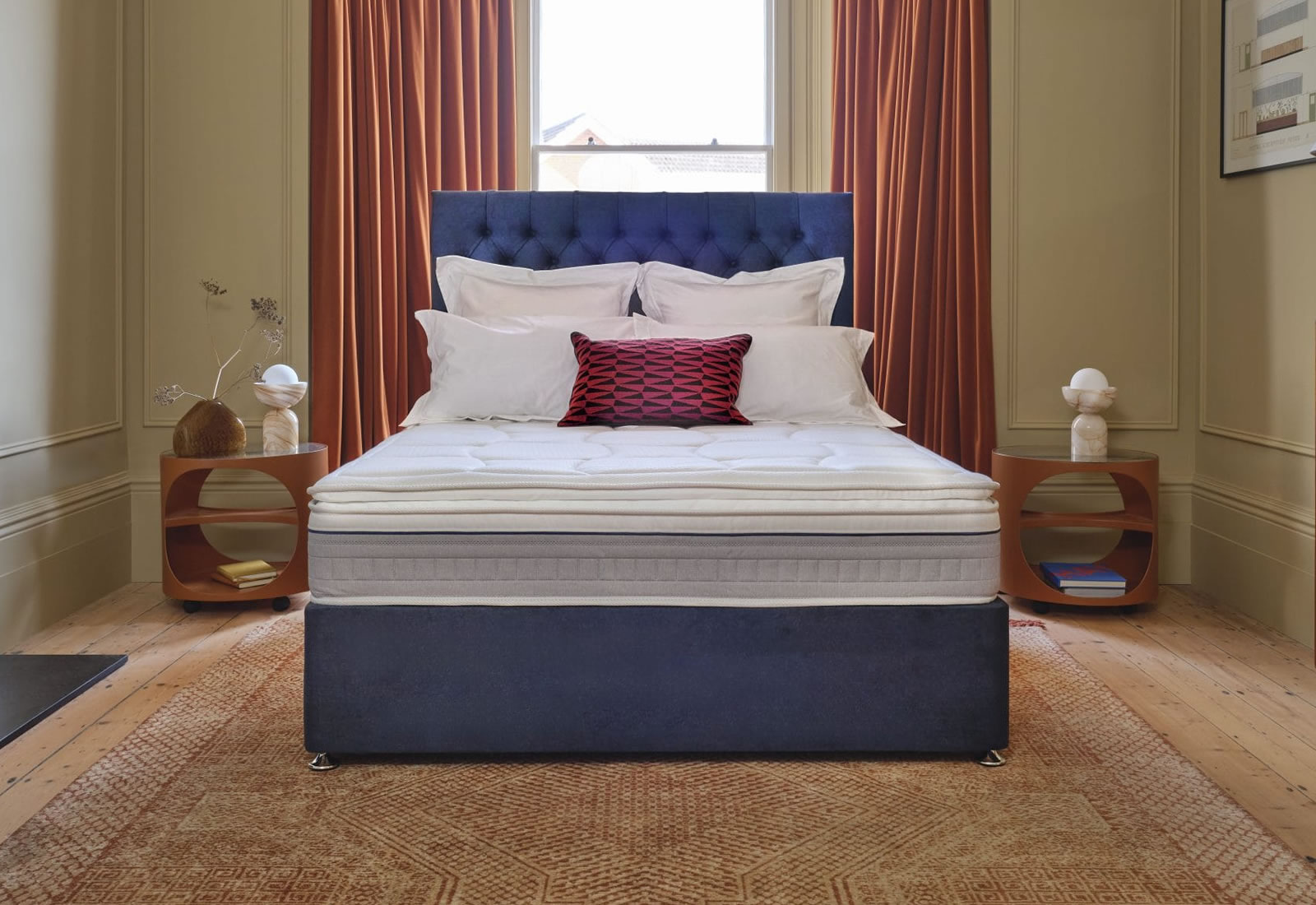 Sleepeezee Rose Headboard Lifestyle